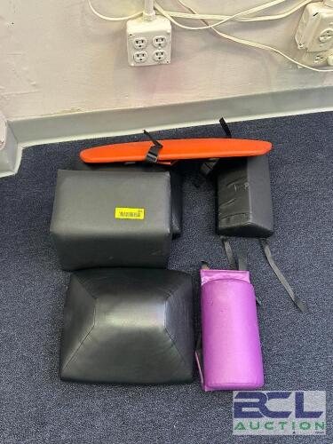 ASSORTED CHAIR PADS