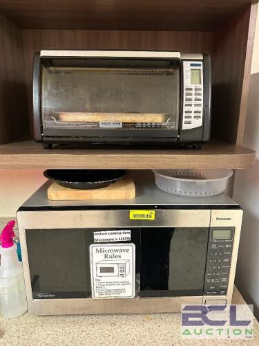 MICROWAVE AND TOASTER OVEN
