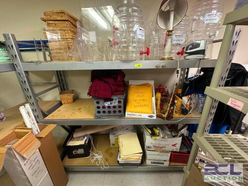 (2) - ASSORTED SHELVING