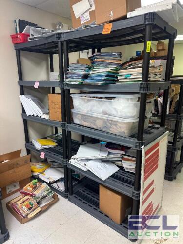 (2) - ASSORTED SHELVING