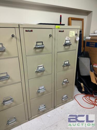 (2) - 52" VERTICAL FIRE CABINET