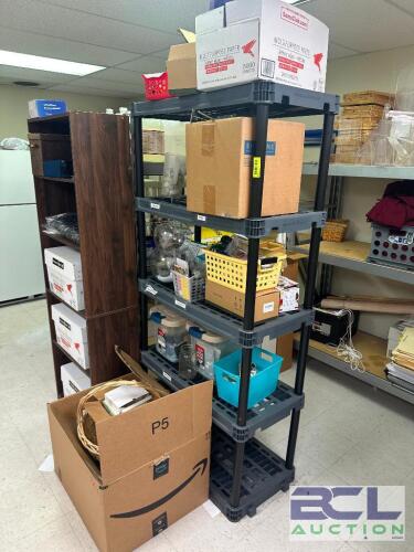 ASSORTED SHELVING