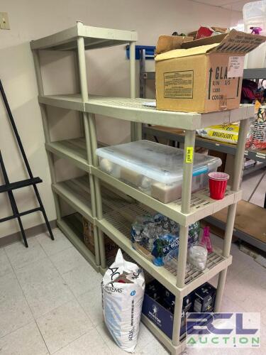 (3) - ASSORTED SHELVING