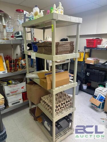 ASSORTED SHELVING
