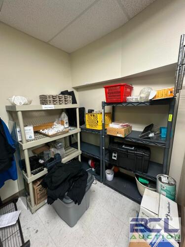 (2) - ASSORTED SHELVING