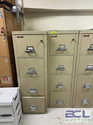 (2) - 52" VERTICAL FIRE CABINET