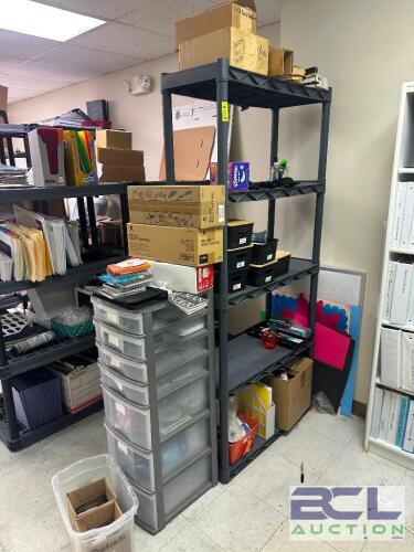 ASSORTED SHELVING