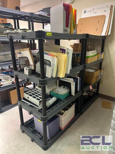 (2) - ASSORTED SHELVING