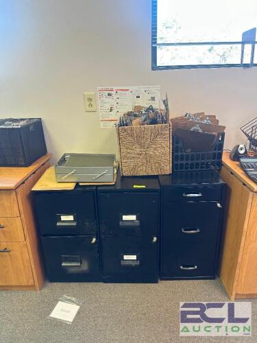 (3) - FILE CABINETS
