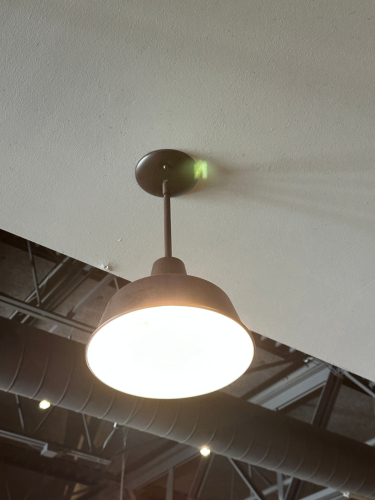 (6) PENDANT LIGHT FIXTURES.