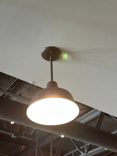 (6) PENDANT LIGHT FIXTURES.
