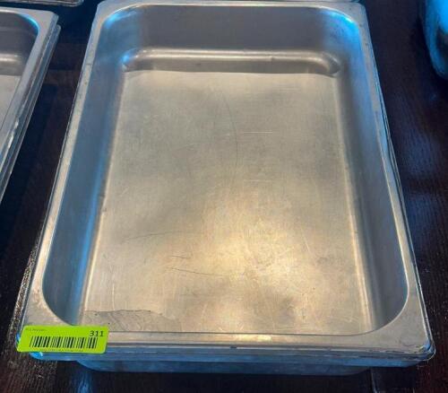 (3) - FULL SIZE STAINLESS INSERTS