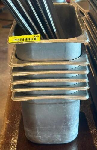 (6) - STAINLESS INSERTS