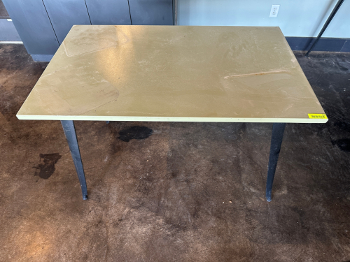 48" X 30" COMPOSITE TOP PATIO TABLE W