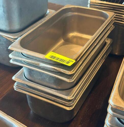 (6) - STAINLESS INSERTS