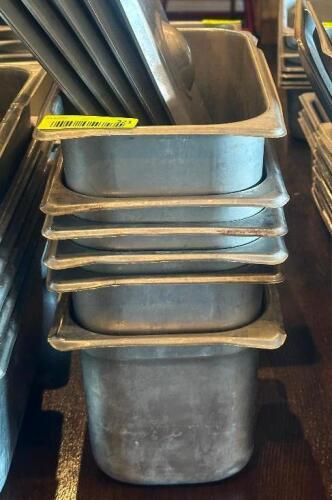 (6) - STAINLESS INSERTS