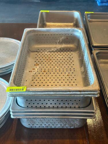 (6) - FULL SIZE STEAM PANS