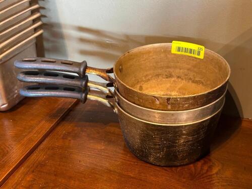 (3) - SAUCE PANS