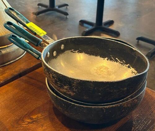 (3) - FRYING PANS
