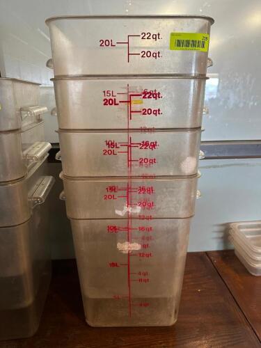 (4) - INGREDIENT CONTAINERS
