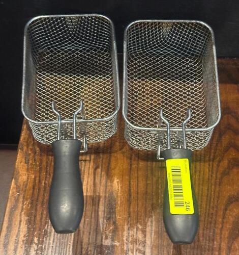 (2) - FRYING BASKETS