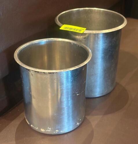 (2) - STAINLESS INSERTS