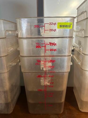 (3) - INGREDIENT CONTAINERS