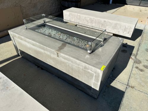THE OUTDOOR GREAT ROOM COMPANY 60" X 30" RECTANGULAR FIRE TABLE