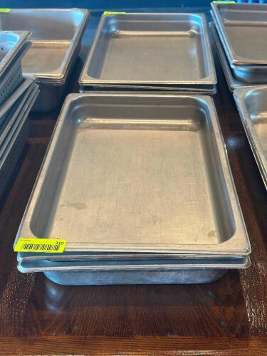 (3) - FULL SIZE STAINLESS INSERTS