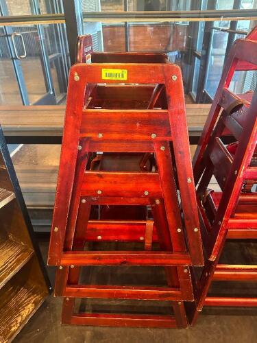 (3) - HIGH CHAIRS