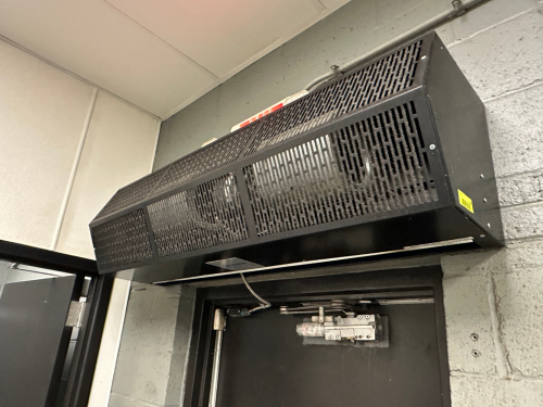 BERNER 48" SANITATION LOF PROFILE AIR CURTAIN