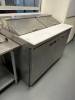48" REFRIGERATED PREP TOP COOLER W/ (2) LIDS. - 2