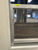 12' X 25" METAL AND MESH SCREEN PARTITION. - 3