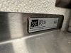 7' X 30" STAINLESS TABLE W/ 2" BACK SPLASH - 4
