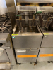 FRYMASTER 35 LB., GAS DEEP FRYER W/ (2) BASKETS