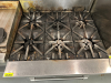 US RANGE SIX BURNER RANGE W/ LOWER STANDARD OVEN. - 3