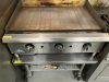 CASTLE 36" THREE BURNER FLAT GRILL.