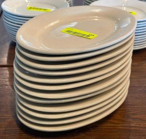 (12) - OVAL PLATTERS