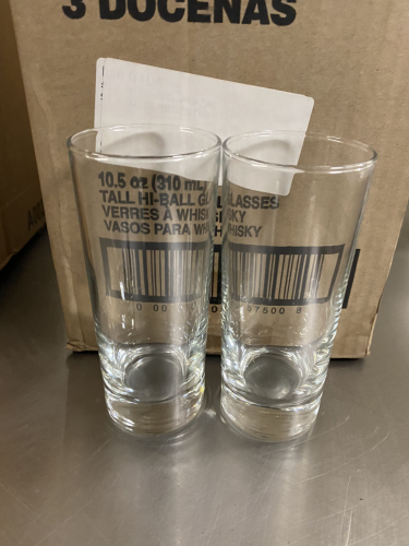(36) LIBBEY 10 OZ TALL HI BALL GLASSES
