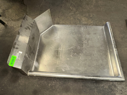 24" X 24" LEFT SIDE STAINLESS CLEAN TABLE ( NO LEGS )