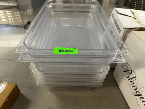 (7) FULL SIZE PLASTIC INSERTS