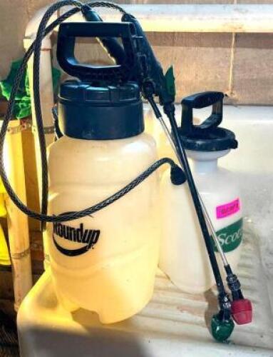 (2) YARD SPRAYERS