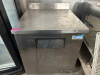 TRUE 27" WORK TOP COOLER. - 2