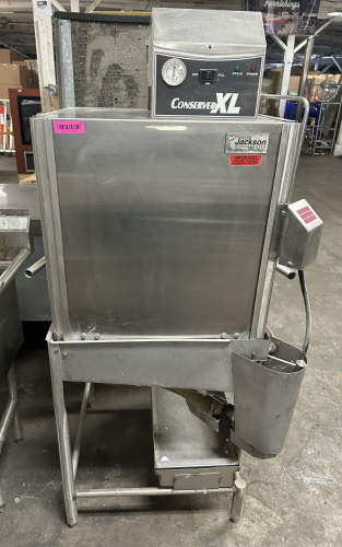 JACKSON CONSERVER XL SINGLE RACK COMMERCIAL DISH WASHER.
