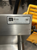 8' THREE WELL STAINLESS POT SINK W/ LEFT AND RIGHT DRY BOARDS. - 4