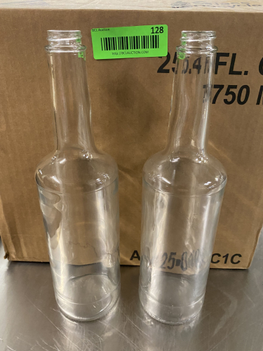 (12) 24 OZ GLASS BOTTLES.