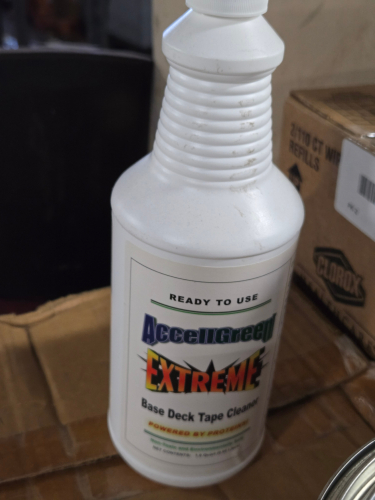 (12) BASE DECK TAPE CLEANER