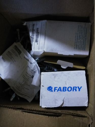 (1) BOX OF MISC HARDWARE