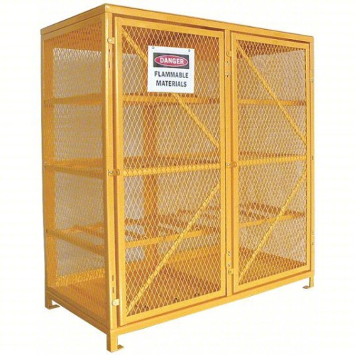 (1) HORIZONTAL CYLINDER STORAGE CABINET