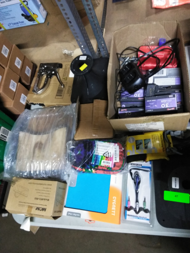 (1) TABLE OF MISC ITEMS